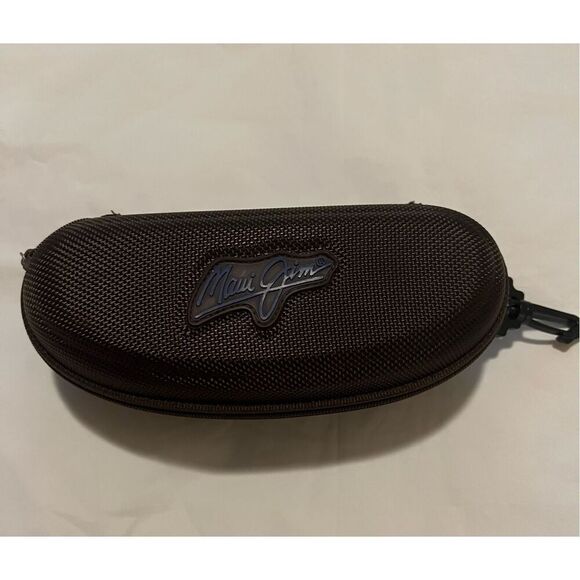 Maui Jim brown sunglass case - Picture 1 of 6